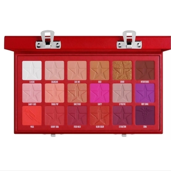 Jeffree Star Blood Sugar Eyeshadow Palette 18 Shades - BRAND NEW IN BOX - Picture 3 of 6